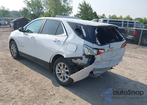 2021 Chevrolet Equinox Fwd Lt из США, поврежденный, VIN 3GNAXKEV5MS103310
